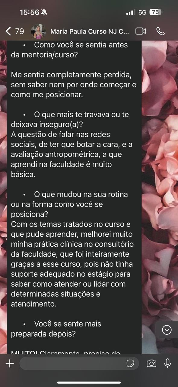 Depoimento real de cliente 19